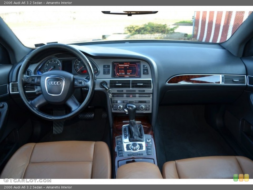 Amaretto Interior Dashboard for the 2006 Audi A6 3.2 Sedan #74755781