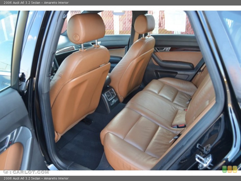 Amaretto Interior Rear Seat for the 2006 Audi A6 3.2 Sedan #74755817
