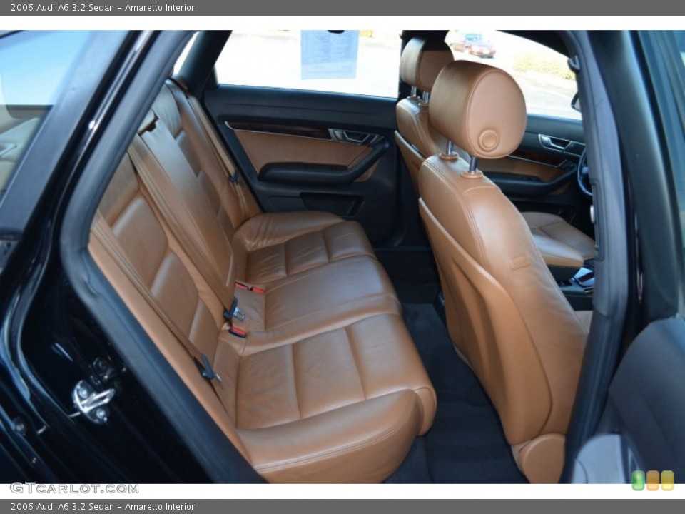 Amaretto Interior Rear Seat for the 2006 Audi A6 3.2 Sedan #74755833