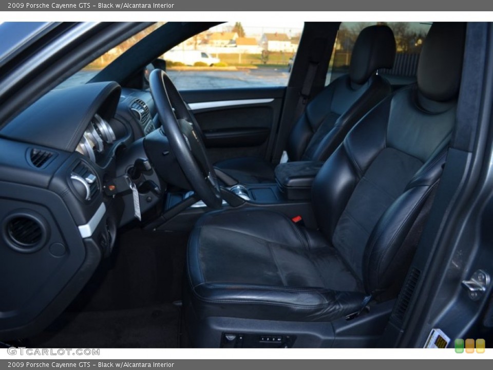 Black w/Alcantara Interior Front Seat for the 2009 Porsche Cayenne GTS #74756272