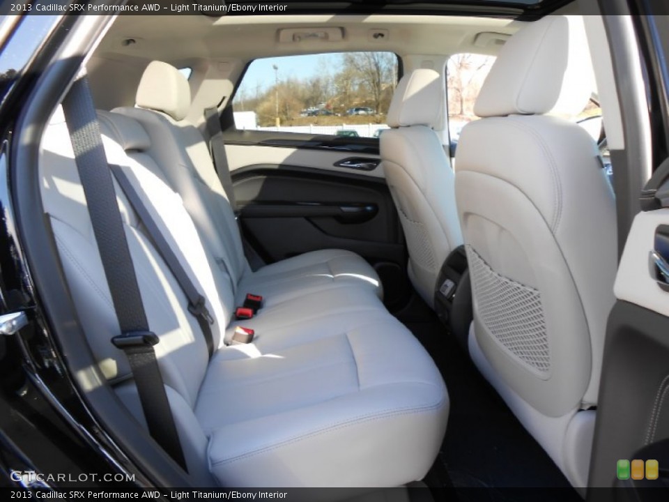 Light Titanium/Ebony Interior Rear Seat for the 2013 Cadillac SRX Performance AWD #74760375
