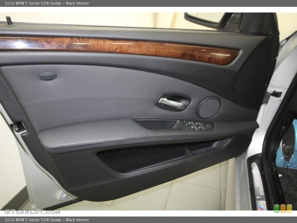 Black Interior Door Panel for the 2010 BMW 5 Series 528i Sedan #74761930
