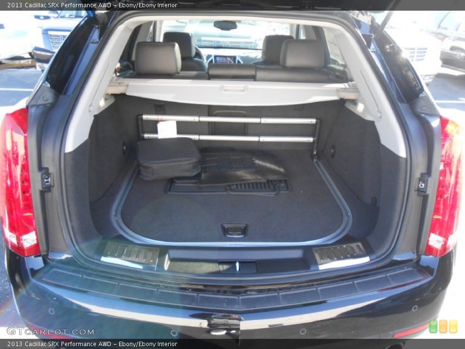 Ebony/Ebony Interior Trunk for the 2013 Cadillac SRX Performance AWD #74762107