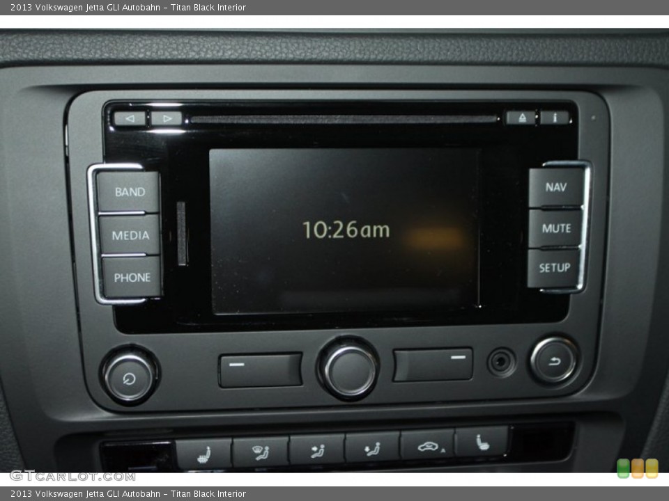 Titan Black Interior Audio System for the 2013 Volkswagen Jetta GLI Autobahn #74762164