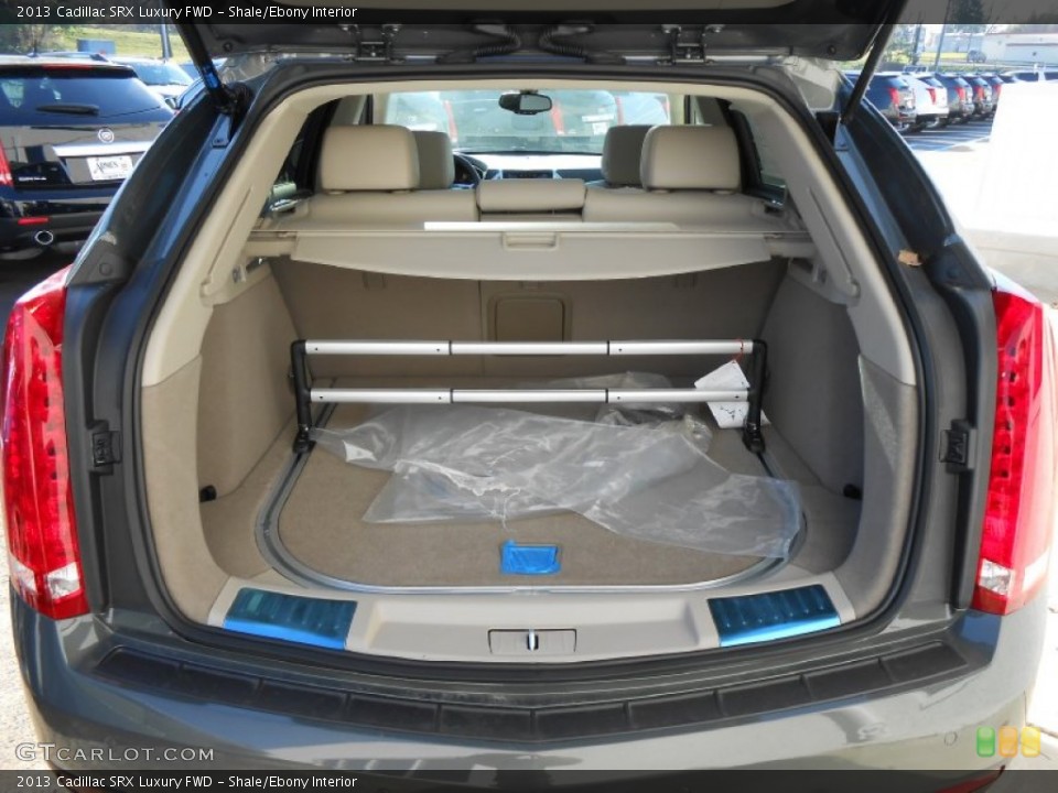 Shale/Ebony Interior Trunk for the 2013 Cadillac SRX Luxury FWD #74763091