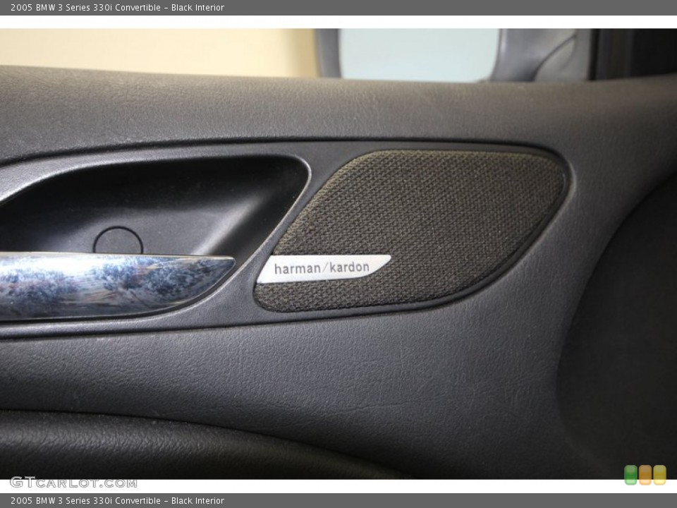 Black Interior Audio System for the 2005 BMW 3 Series 330i Convertible #74763910