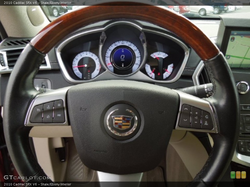 Shale/Ebony Interior Steering Wheel for the 2010 Cadillac SRX V6 #74768149
