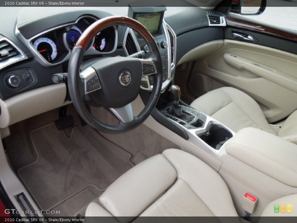 Shale/Ebony 2010 Cadillac SRX Interiors