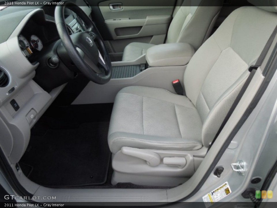 Gray Interior Front Seat for the 2011 Honda Pilot LX #74768501