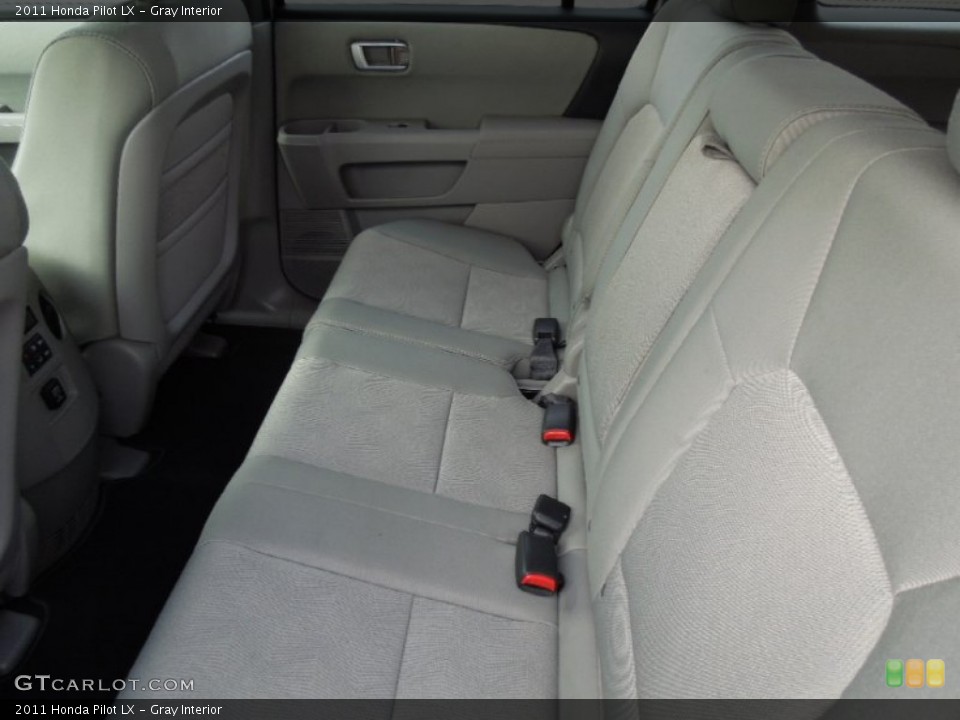 Gray Interior Rear Seat for the 2011 Honda Pilot LX #74768621