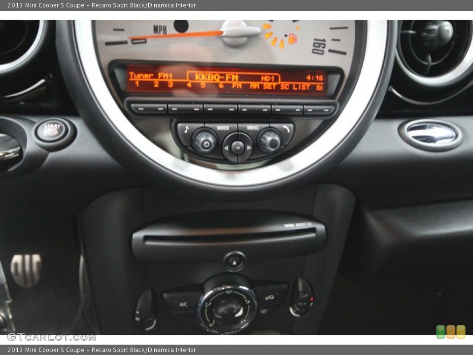 Recaro Sport Black/Dinamica Interior Audio System for the 2013 Mini Cooper S Coupe #74769239