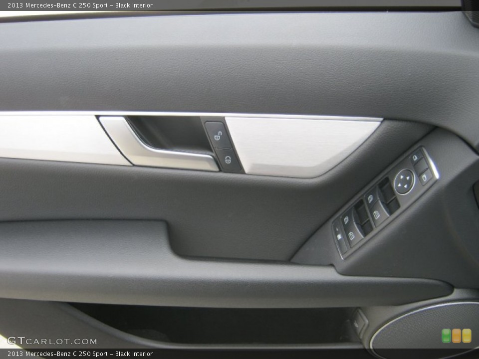 Black Interior Door Panel for the 2013 Mercedes-Benz C 250 Sport #74771530