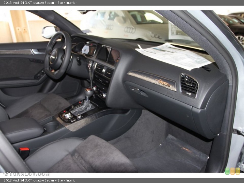 Black Interior Dashboard for the 2013 Audi S4 3.0T quattro Sedan #74772712