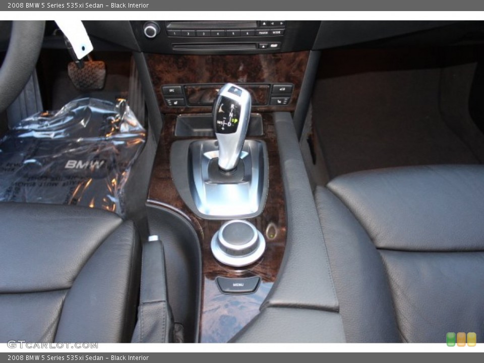 Black Interior Transmission for the 2008 BMW 5 Series 535xi Sedan #74776295