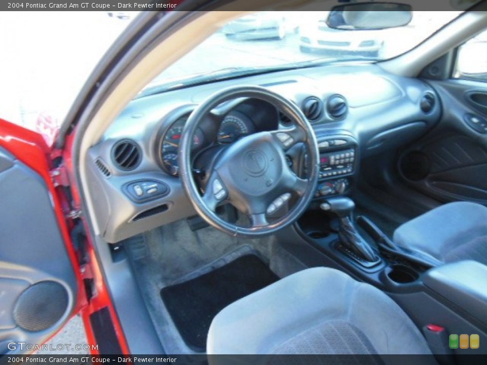 Dark Pewter Interior Prime Interior for the 2004 Pontiac Grand Am GT Coupe #74779271