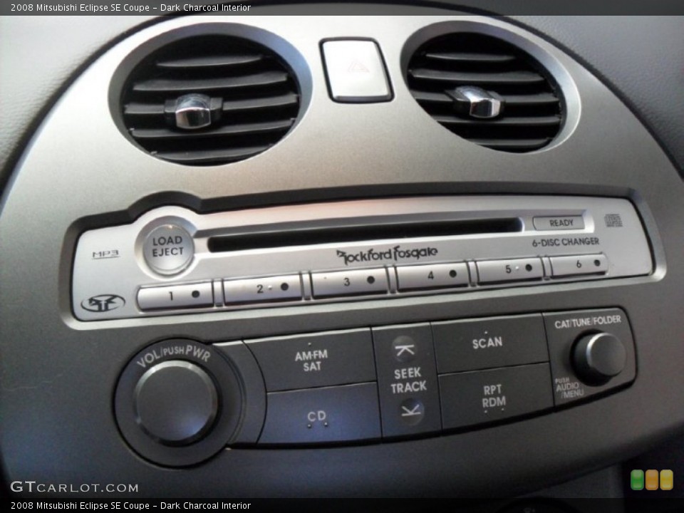 Dark Charcoal Interior Audio System for the 2008 Mitsubishi Eclipse SE Coupe #74780824
