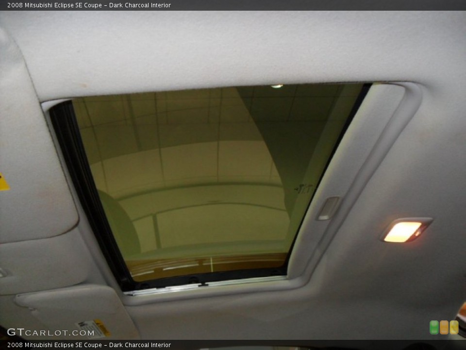 Dark Charcoal Interior Sunroof for the 2008 Mitsubishi Eclipse SE Coupe #74780909
