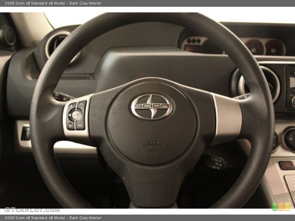 Dark Gray Interior Steering Wheel for the 2008 Scion xB  #74782383