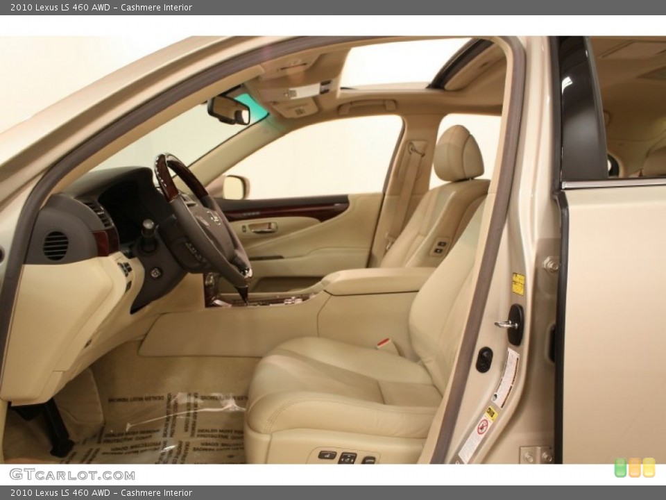 Cashmere Interior Front Seat for the 2010 Lexus LS 460 AWD #74782687