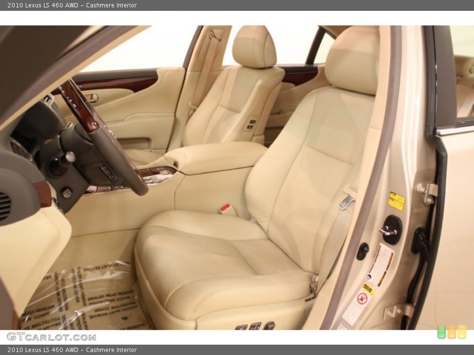 Cashmere Interior Front Seat for the 2010 Lexus LS 460 AWD #74782693