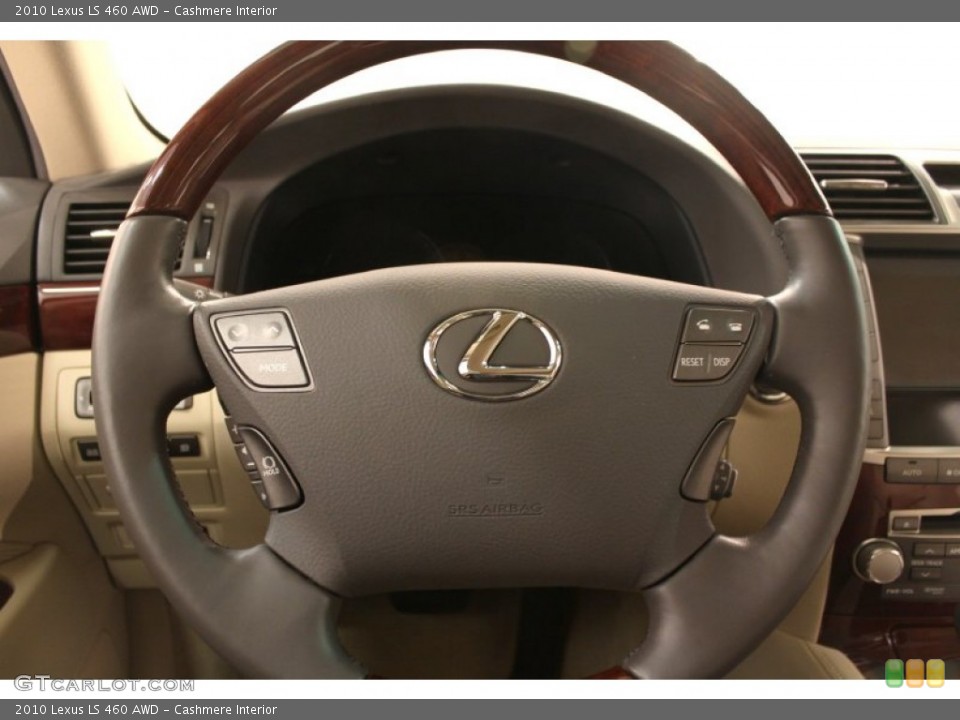 Cashmere Interior Steering Wheel for the 2010 Lexus LS 460 AWD #74782696