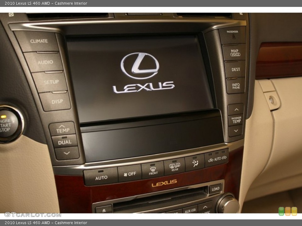 Cashmere Interior Controls for the 2010 Lexus LS 460 AWD #74782708