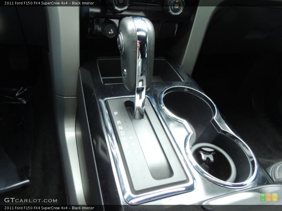 Black Interior Transmission for the 2011 Ford F150 FX4 SuperCrew 4x4 #74785654