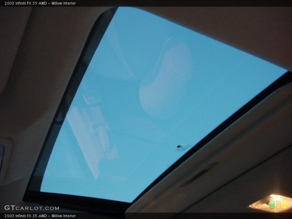 Willow Interior Sunroof for the 2003 Infiniti FX 35 AWD #74790613