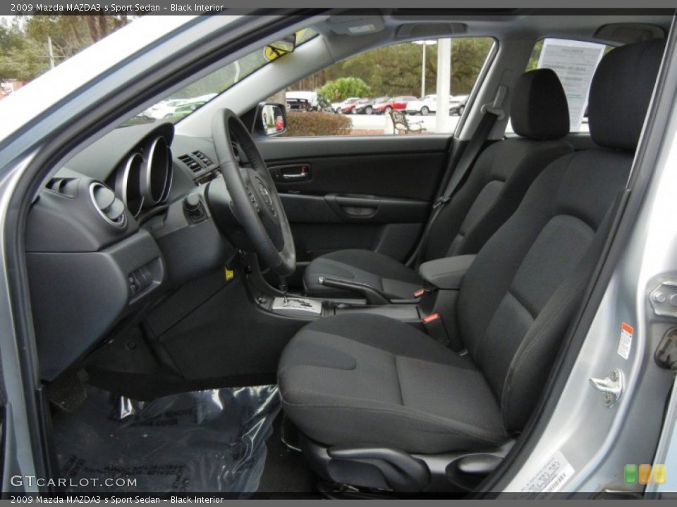Black Interior Photo for the 2009 Mazda MAZDA3 s Sport Sedan #74791834