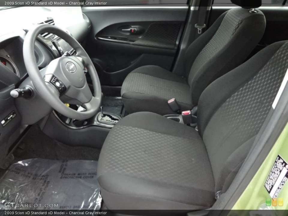 Charcoal Gray Interior Front Seat for the 2009 Scion xD  #74794284