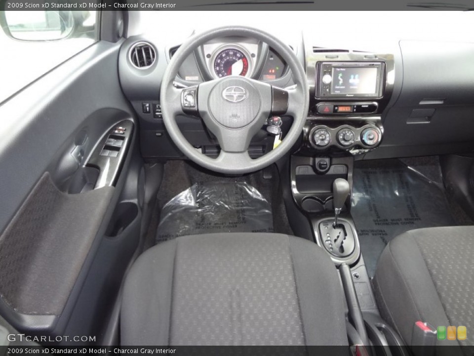 Charcoal Gray Interior Dashboard for the 2009 Scion xD  #74794326
