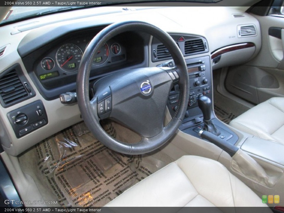 Taupe/Light Taupe 2004 Volvo S60 Interiors