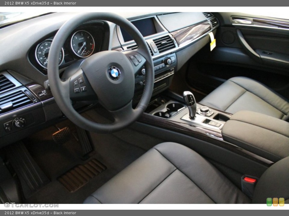 Black Interior Prime Interior for the 2012 BMW X5 xDrive35d #74796506