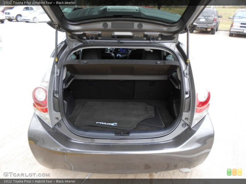 Black Interior Trunk for the 2012 Toyota Prius c Hybrid Four #74797065