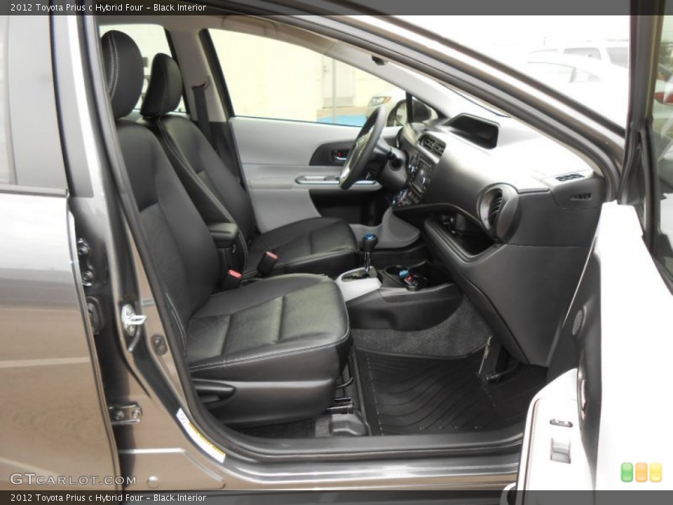 Black Interior Photo for the 2012 Toyota Prius c Hybrid Four #74797216