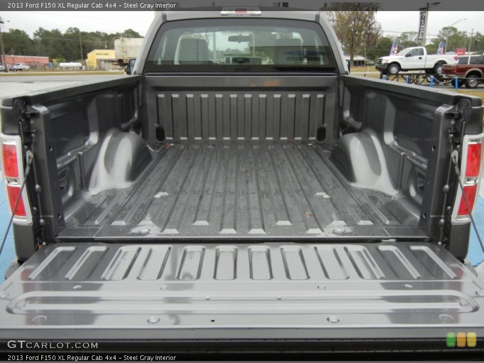 Steel Gray Interior Trunk for the 2013 Ford F150 XL Regular Cab 4x4 #74797291
