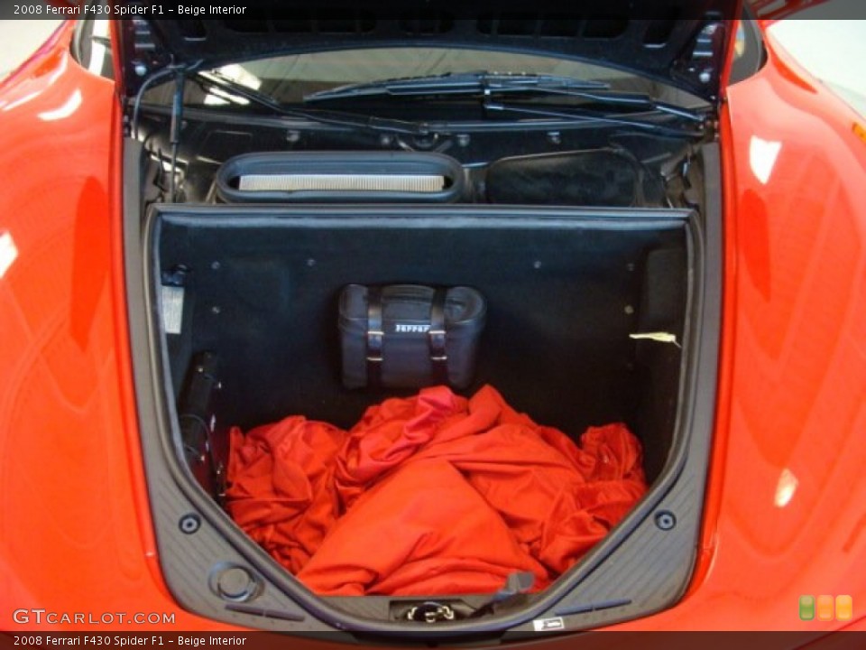 Beige Interior Trunk for the 2008 Ferrari F430 Spider F1 #74799136
