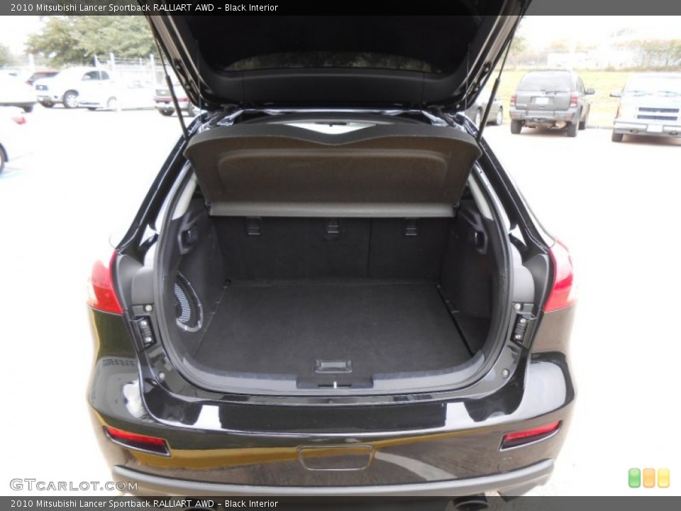 Black Interior Trunk for the 2010 Mitsubishi Lancer Sportback RALLIART AWD #74799710