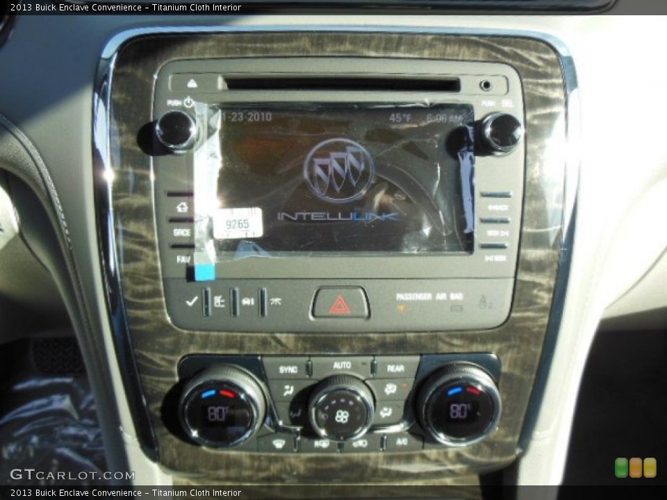 Titanium Cloth Interior Controls for the 2013 Buick Enclave Convenience #74800357