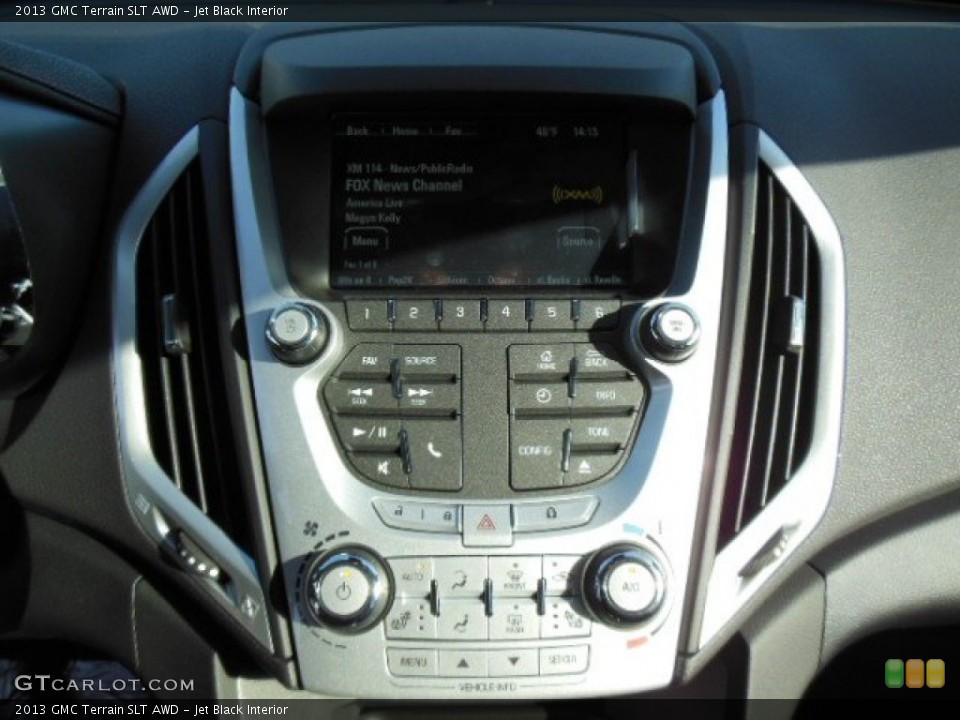 Jet Black Interior Controls for the 2013 GMC Terrain SLT AWD #74800758