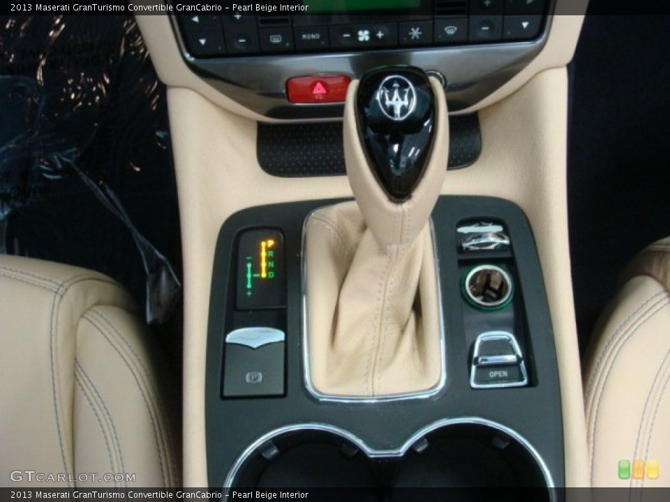 Pearl Beige Interior Transmission for the 2013 Maserati GranTurismo Convertible GranCabrio #74801436