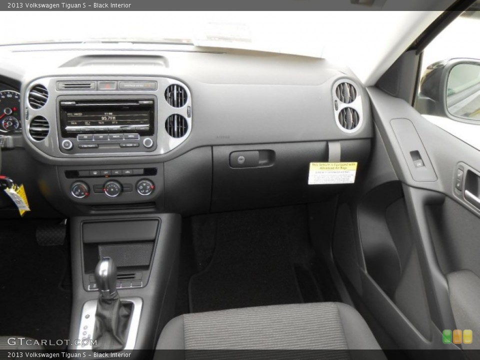 Black Interior Dashboard for the 2013 Volkswagen Tiguan S #74802629