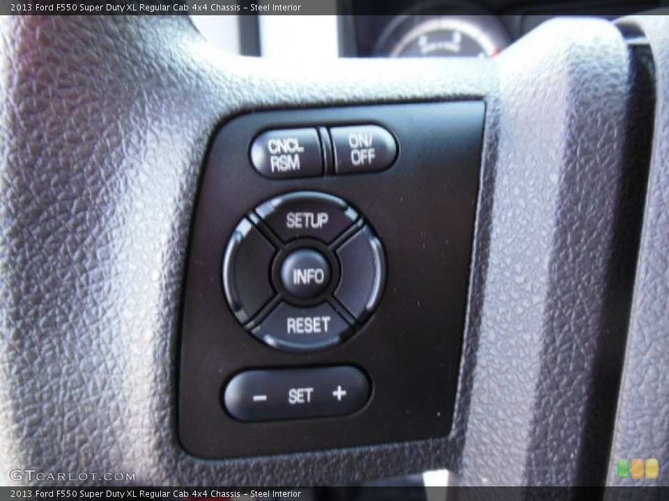 Steel Interior Controls for the 2013 Ford F550 Super Duty XL Regular Cab 4x4 Chassis #74803940