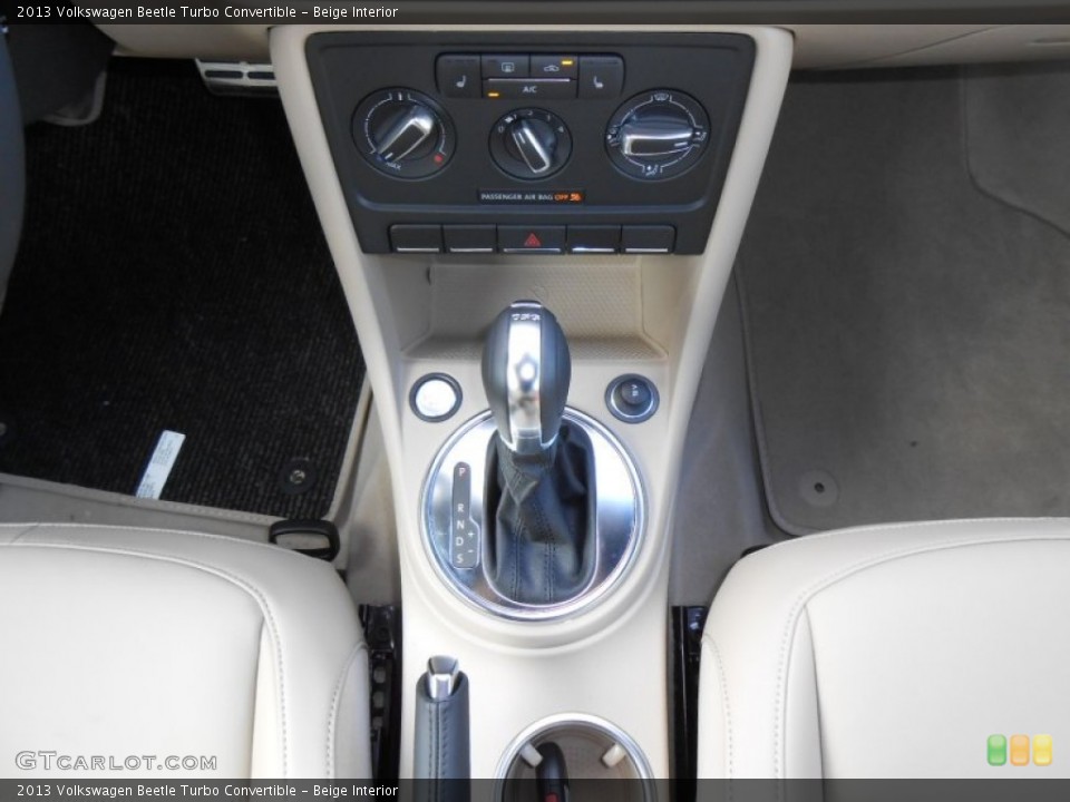 Beige Interior Transmission for the 2013 Volkswagen Beetle Turbo Convertible #74804618