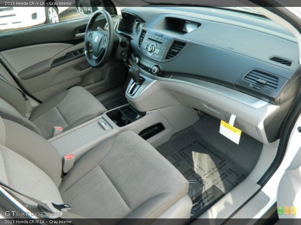 Gray Interior Dashboard for the 2013 Honda CR-V LX #74805408
