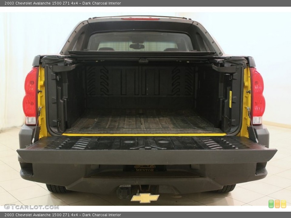 Dark Charcoal Interior Trunk for the 2003 Chevrolet Avalanche 1500 Z71 4x4 #74806472
