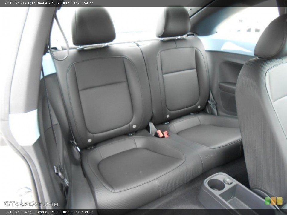 Titan Black Interior Rear Seat for the 2013 Volkswagen Beetle 2.5L #74806491