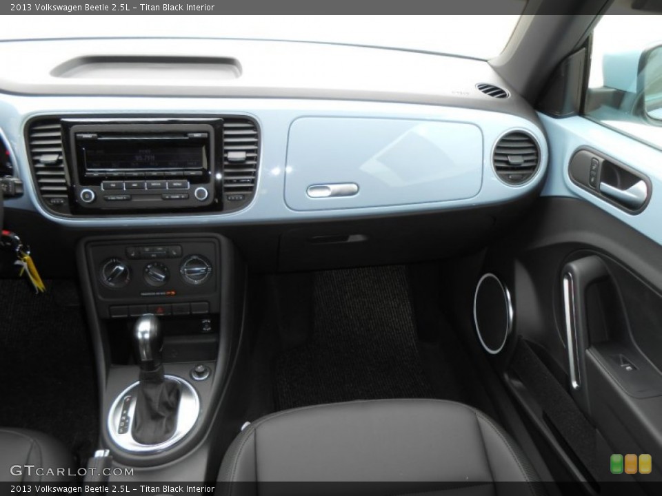 Titan Black Interior Dashboard for the 2013 Volkswagen Beetle 2.5L #74806520
