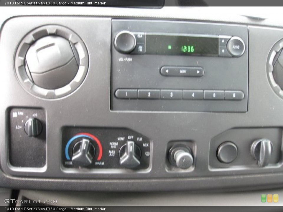 Medium Flint Interior Controls for the 2010 Ford E Series Van E350 Cargo #74806661