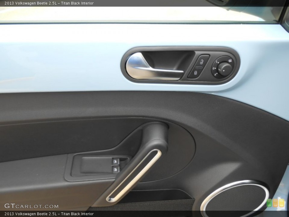 Titan Black Interior Door Panel for the 2013 Volkswagen Beetle 2.5L #74806665